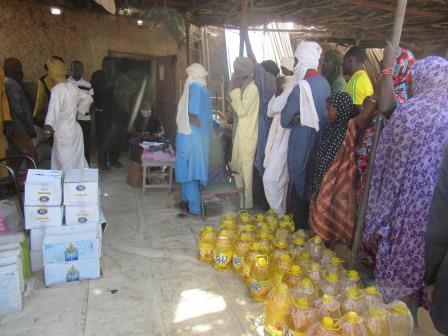 DRC (Conseil Danois pour les Réfugiés) distribue de coupons électroniques alimentaires aux ménages vulnérables