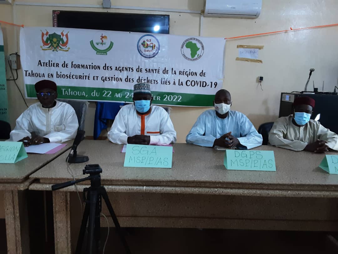 Tahoua : Les agents de santé outillés sur la biosécurité et la gestion des déchets liés à la Covid-19