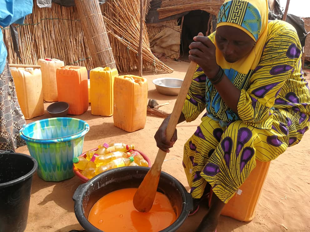 Journée Internationale de la femme : Le CICR manifeste sa solidarité aux femmes déplacées refugiées à Tadress
