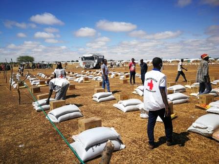 Tillabéri : Le CICR poursuit la 2ème phase de la distribution de vivres au profit de près de 4.000 ménages vulnérables dans la commune rurale d’Anzourou